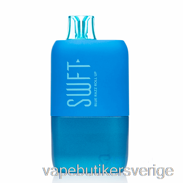 Vape Sverige Swft Icon 7500 Smart Display Engångsblå Razz Roll Up